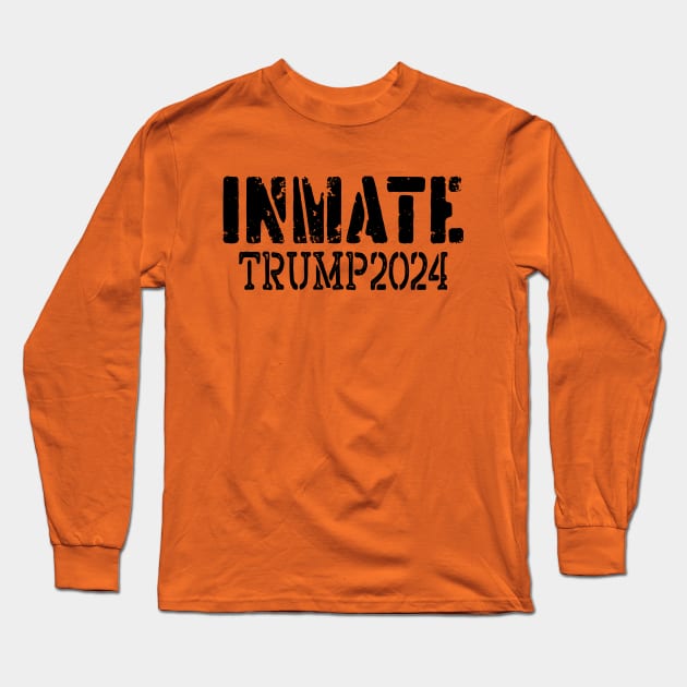 Trump Inmate Long Sleeve T-Shirt by Etopix